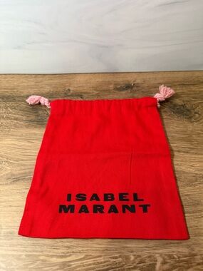 Isabel Marant Dust Bag Red 7x8